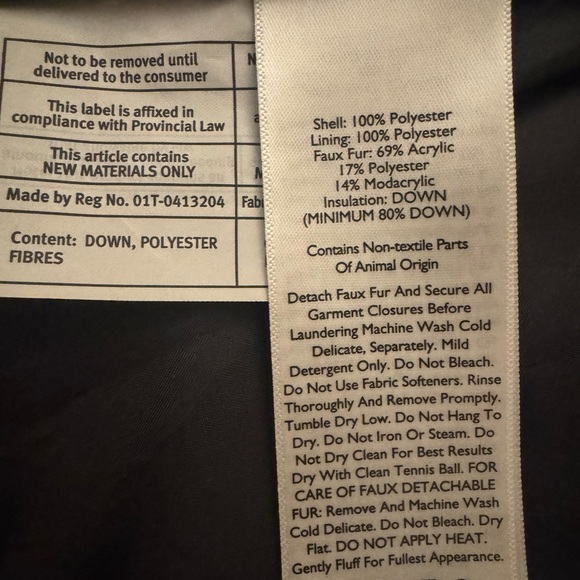 Eddie Bauer plaid down fur hoodie vest size Medium - Picture 4 of 5